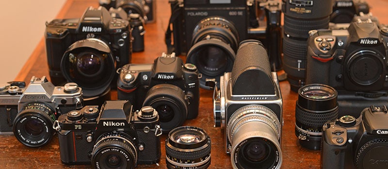 Las mejores cámaras analógicas réflex 35mm - Nikon FM2, Minolta X