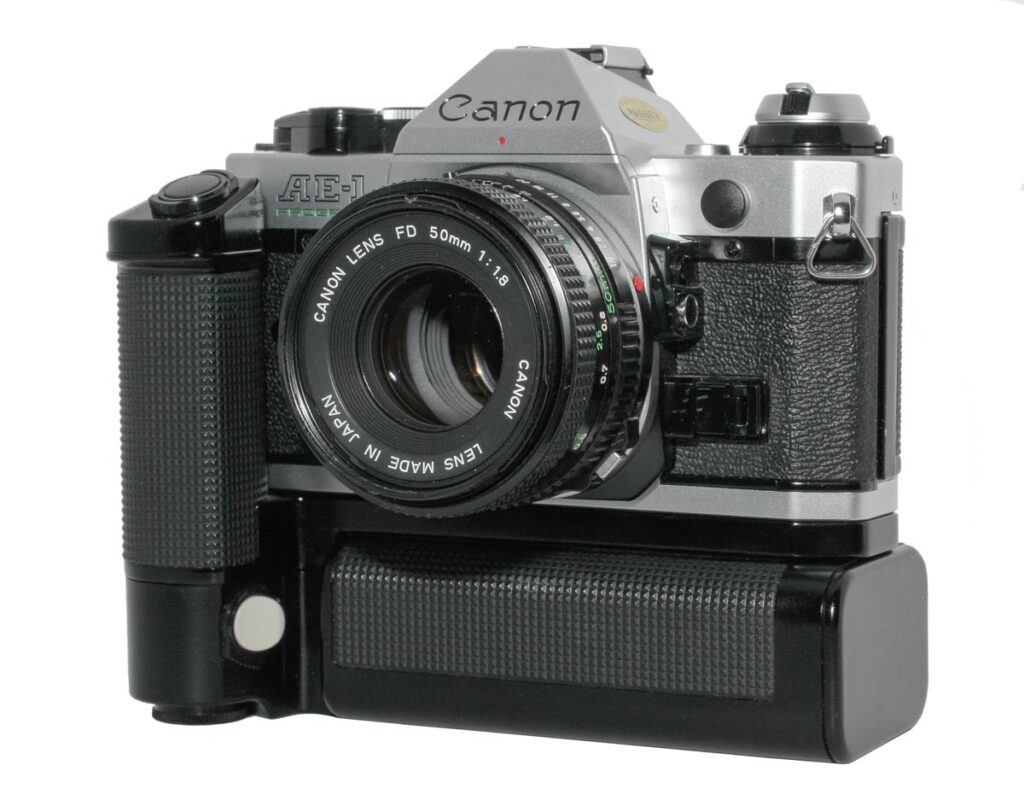 Canon AE1, Motor Drive (motor de avance)
