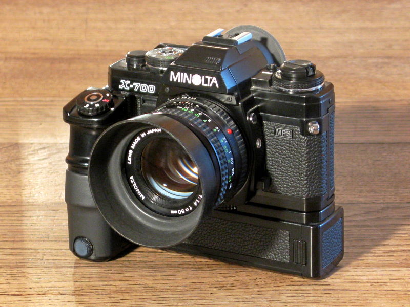 Minolta X700 - Motor Drive