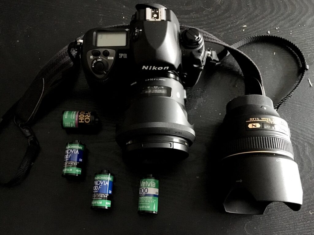 Objetivos lentes Nikon F6